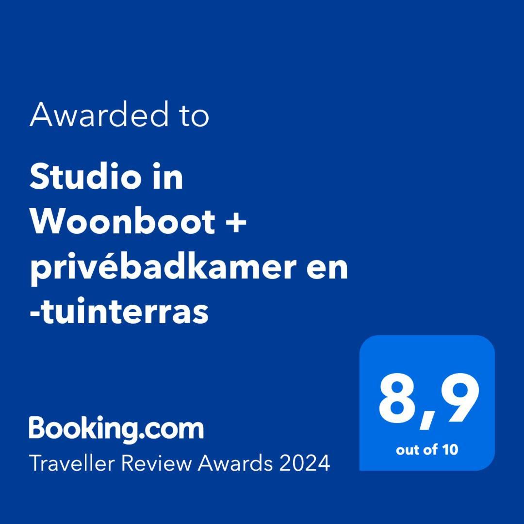 Benedenverdieping In Woonboot Met Tuinterras Утрехт Экстерьер фото